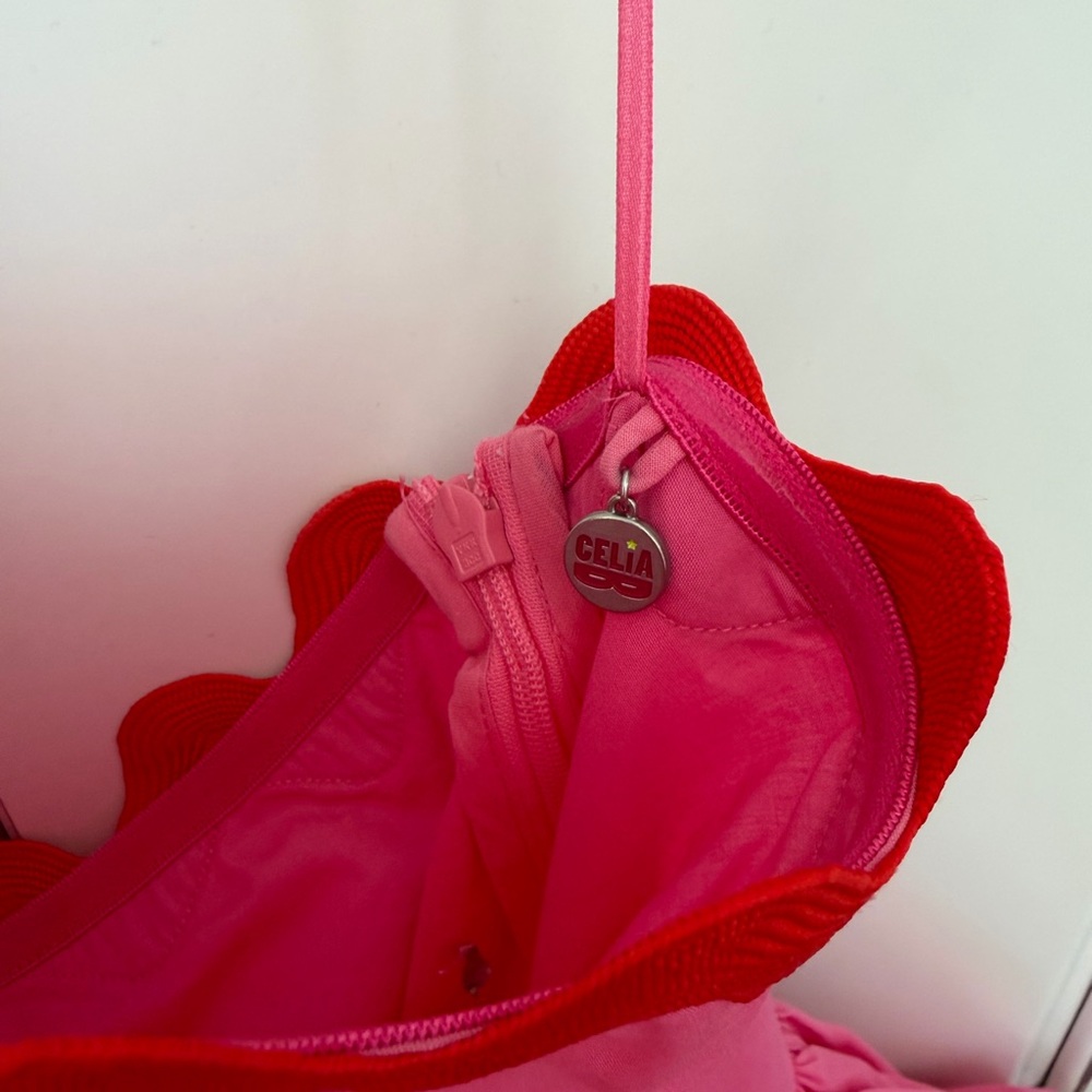 Celia B Pink One-Shoulder Ruffle Mini Dress - Picture 7 of 7